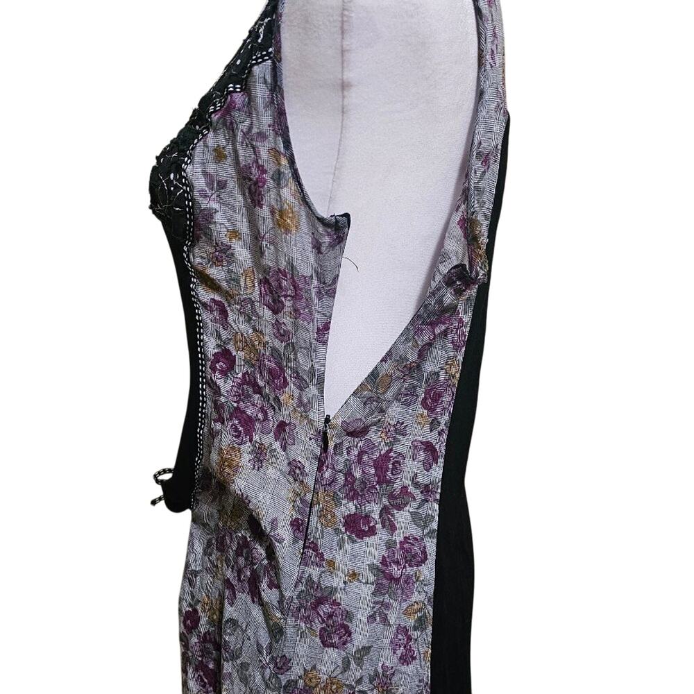 Forla Paris Patchwork Butterfly Asymmetrical Y2k … - image 5